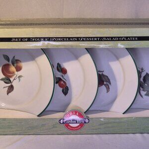 Set Of 4 Vintage CORDON BLEU BIA plates 8"